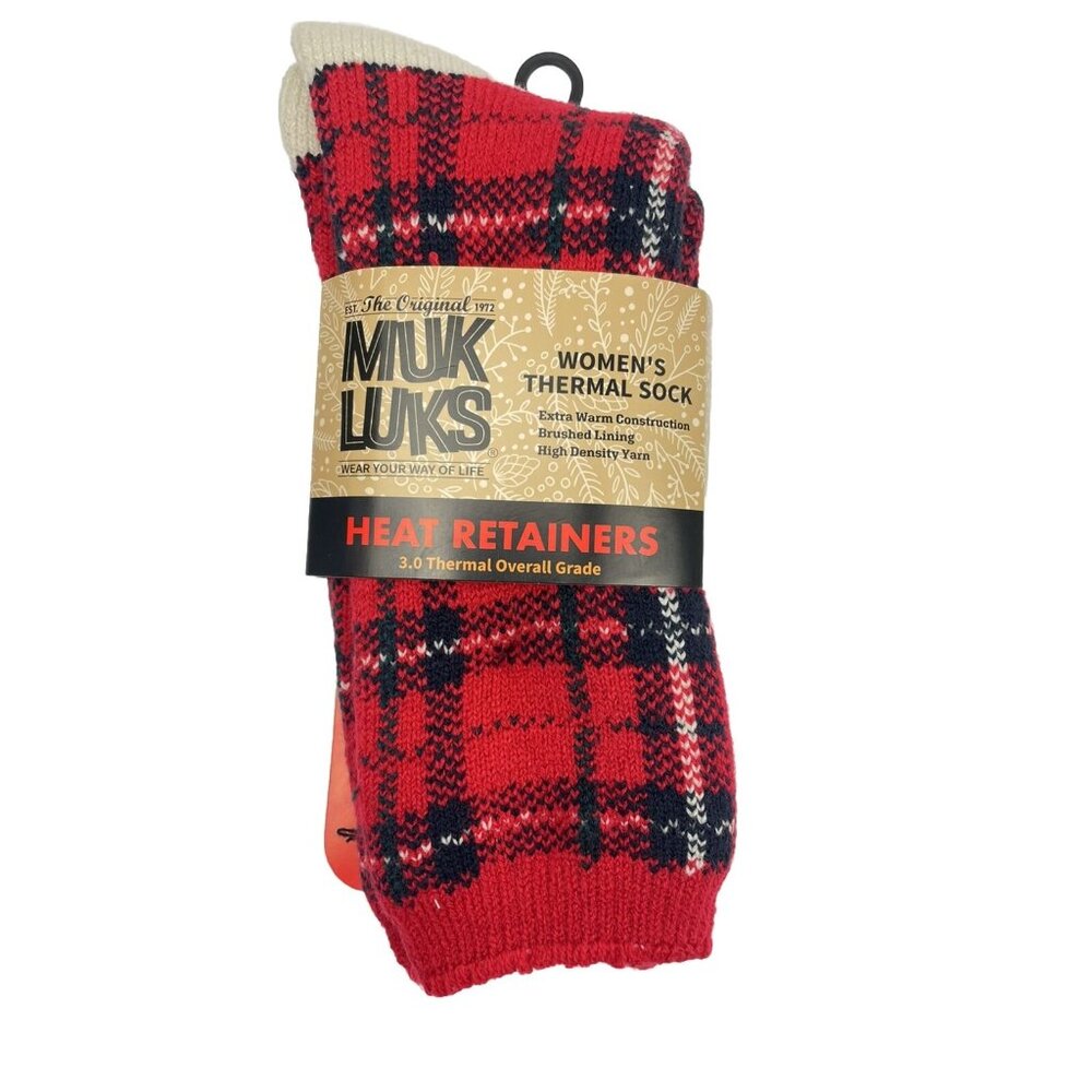 Muk Luks Womens's Heat Retainers 3.0 Tog  Thermal Socks 6-11